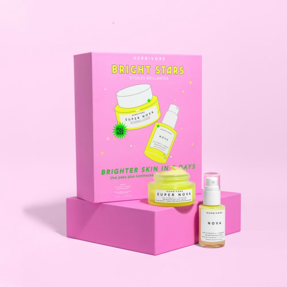 NEW! Herbivore Bright Stars Skincare Set